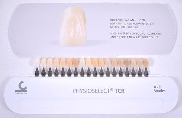 Bild von Candulor Physioselect TCR Farbschlüssel