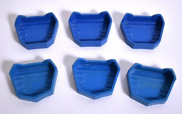 Bild von Modellsockelformer, blau, 6 Stück, ID4734