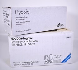 Bild von Dürr Hygofol Sterilisierverpackung, 15x30 u. 10x30 Pa