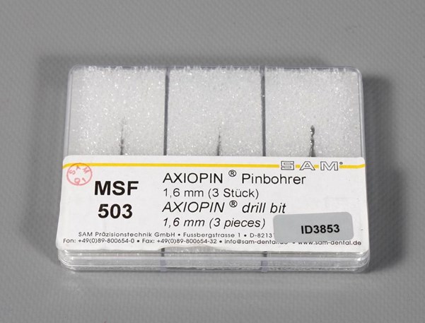 Bild von  SAM MSF 503 Axiopin Pinbohrer 1,6mm, ID3853