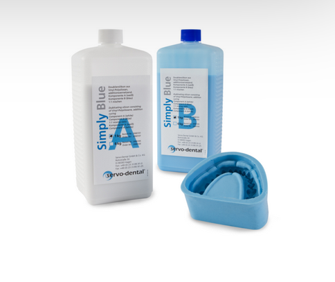 Bild von Servo Dental Simply Blue Komponente A 6 kg Flasche